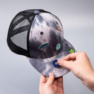 DIY Kids hat with stickers set