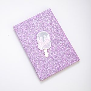 A5 Glitter Notebook