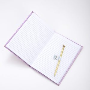 A5 Glitter Notebook