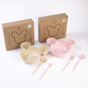Mickey Plate and Utensils