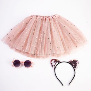 Tutu Skirt, Headband & Sunglasses Set