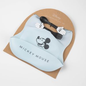 Mickey Mouse Baby Apron & Utensils