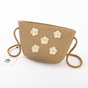 Girls Straw Bag