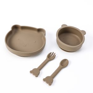 Bear Silicone Tableware Set