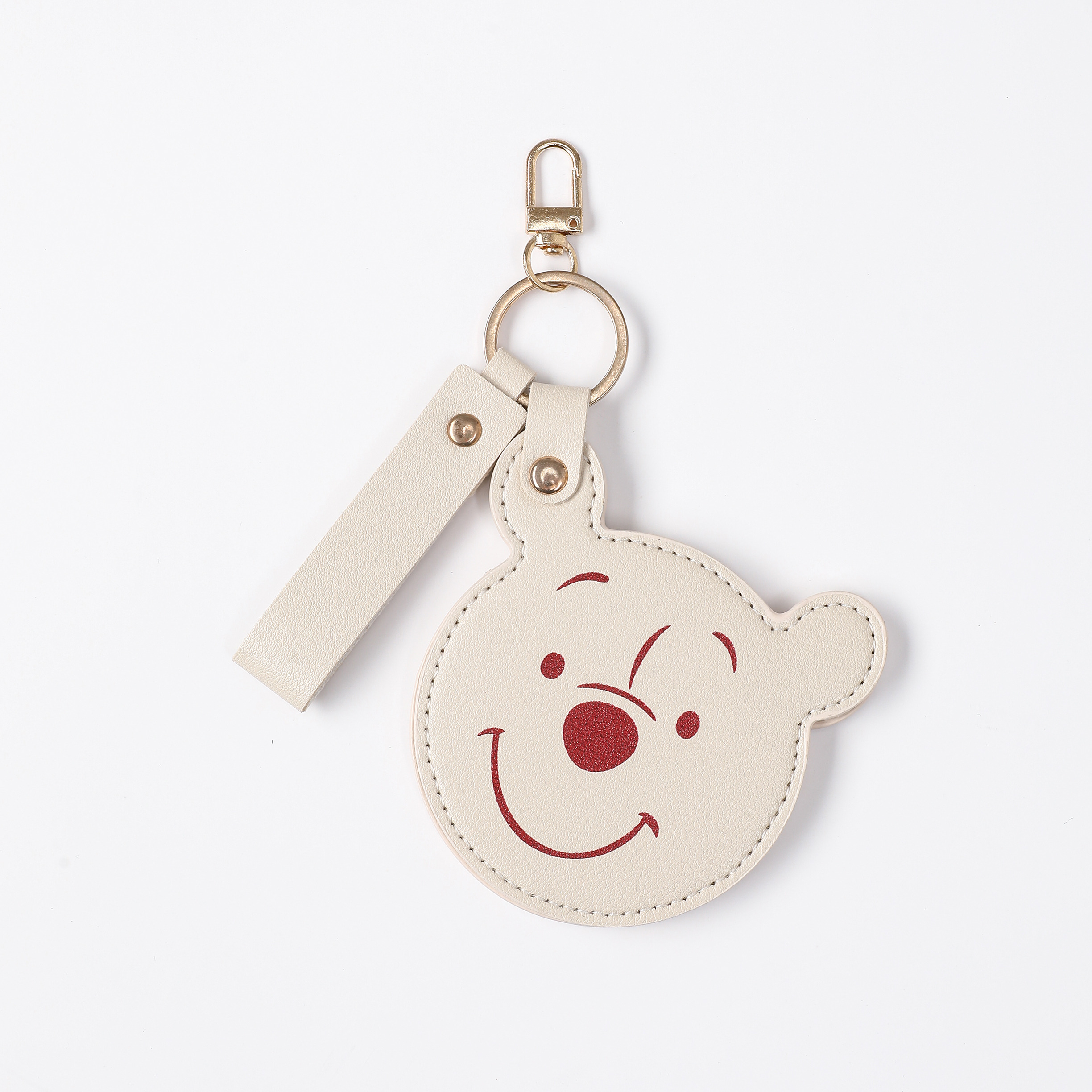 Winnie the Pooh Pocket Mirror Keychain - Image 3